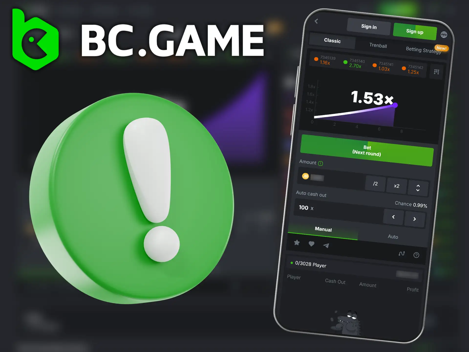 Use the BC Game Crash Predictor to get insights into potential game outcomes.