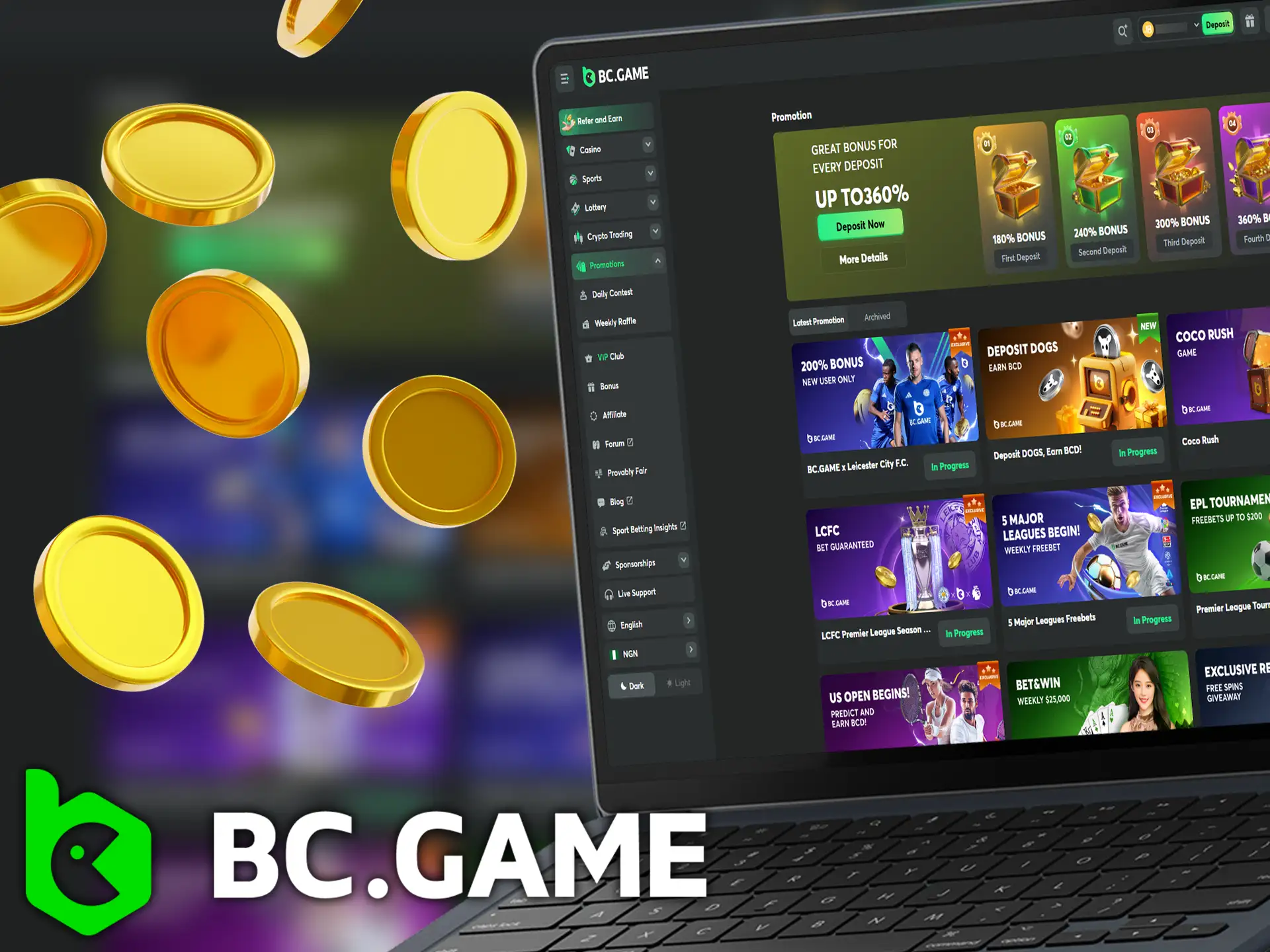 There are several ways to get a BCD on the BC Game platform, including participating in events, lucky spins and VIP level upgrades.