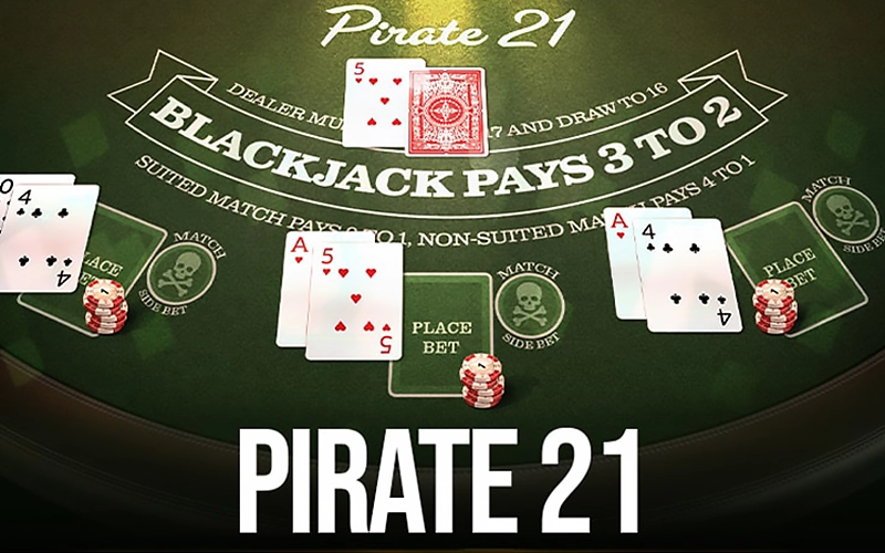 Feel invincible playing Pirate 21 at BC Game casino.